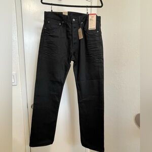 Levi's Jet Black Denim Pants
